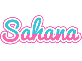 Sahana woman logo