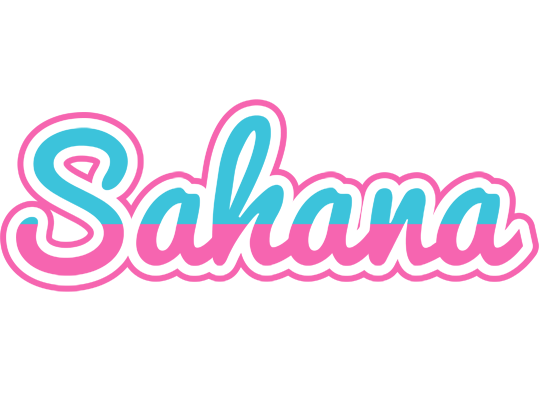 Sahana woman logo