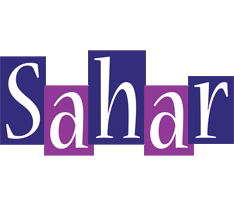 Sahar autumn logo