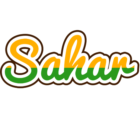 Sahar banana logo