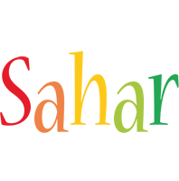 Sahar birthday logo