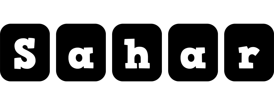 Sahar box logo