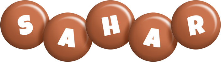Sahar candy-brown logo