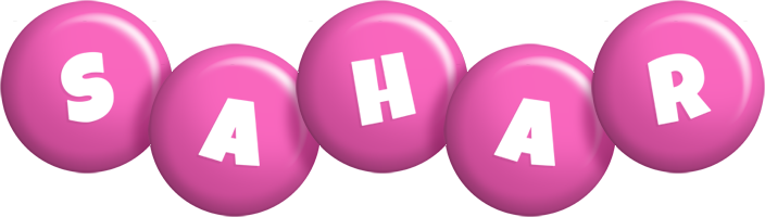 Sahar candy-pink logo
