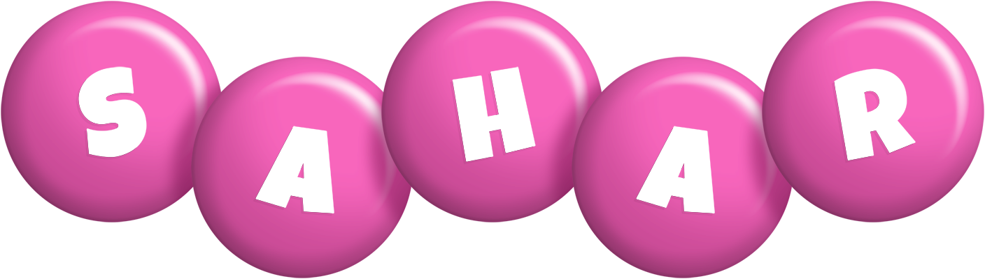 Sahar candy-pink logo