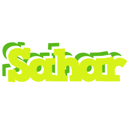 Sahar citrus logo