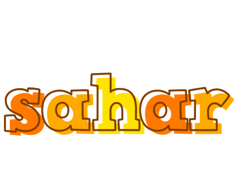 Sahar desert logo