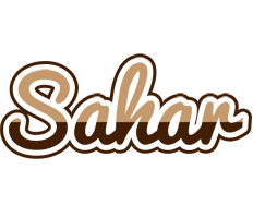 Sahar exclusive logo