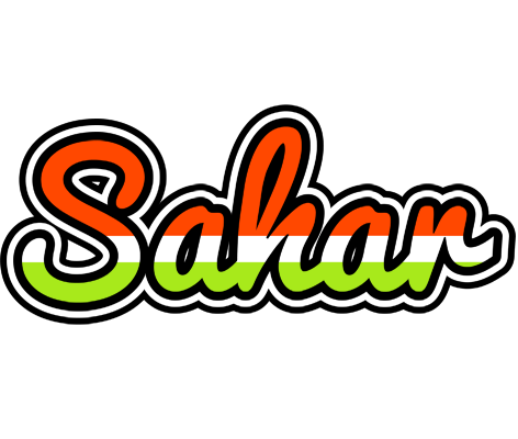 Sahar exotic logo