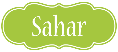 Sahar family logo
