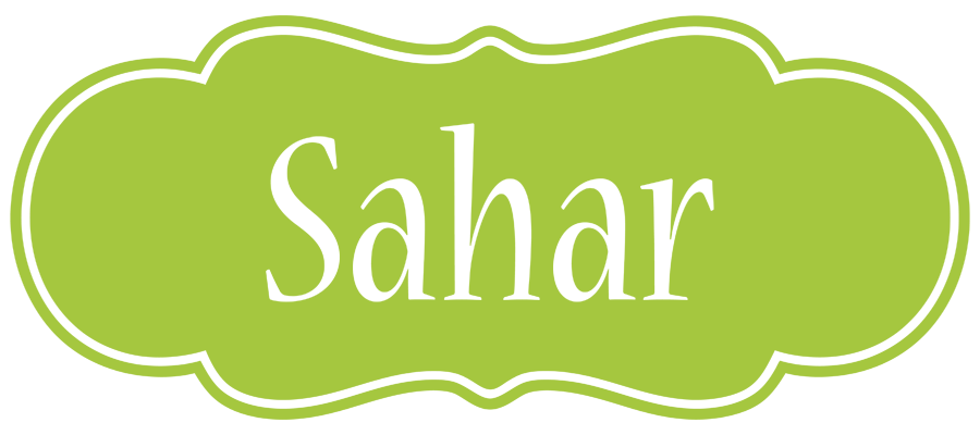 Sahar family logo