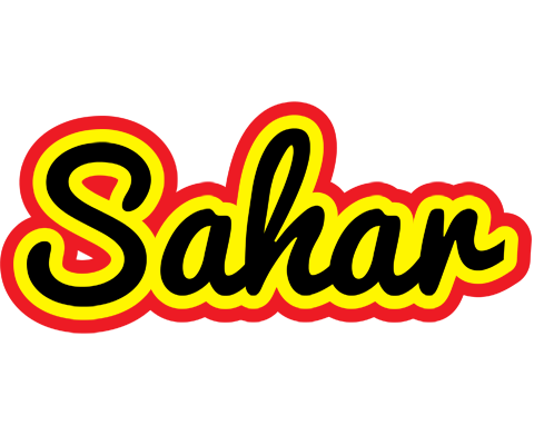 Sahar flaming logo