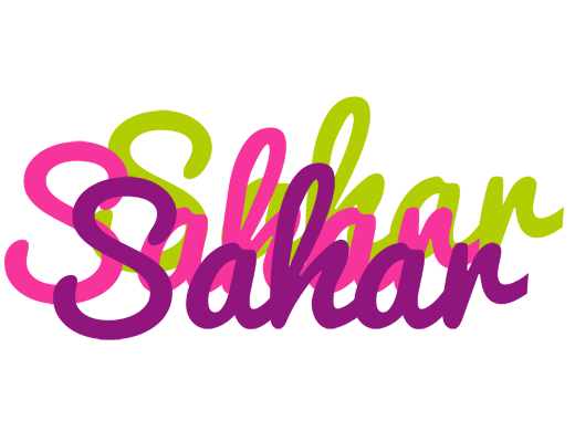 Sahar flowers logo