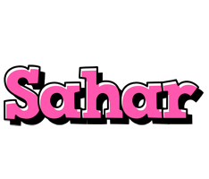 Sahar girlish logo