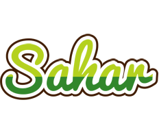 Sahar golfing logo