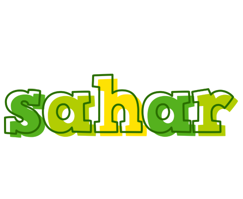 Sahar juice logo