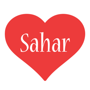 Sahar love logo