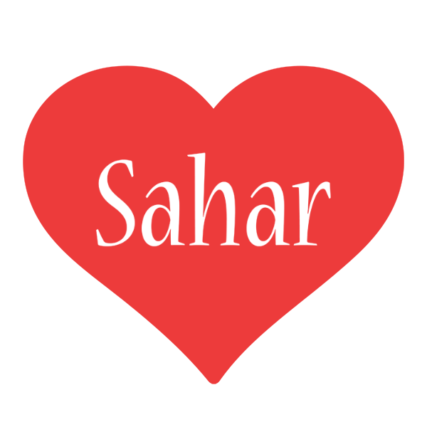 Sahar love logo