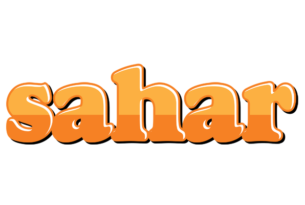 Sahar orange logo