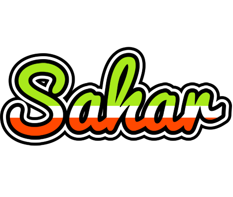 Sahar superfun logo
