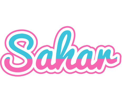 Sahar woman logo