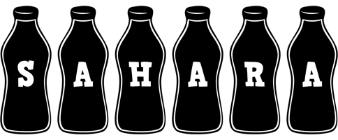 Sahara bottle logo