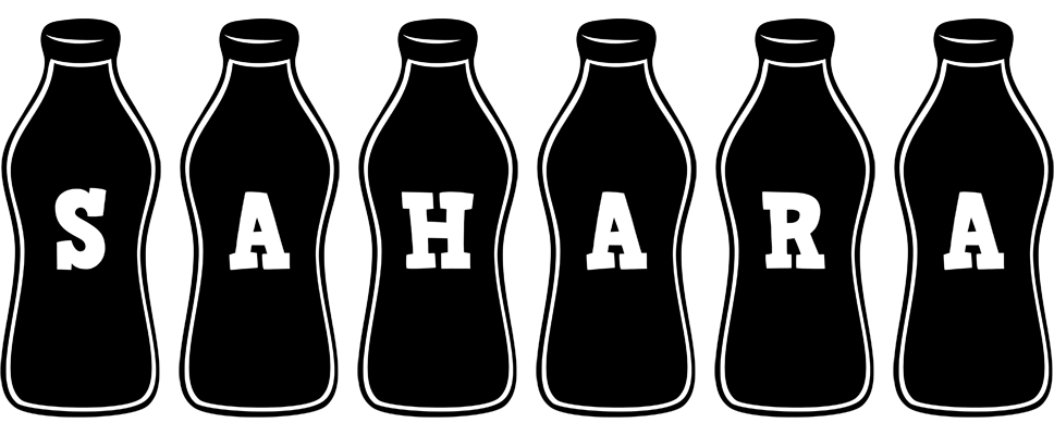 Sahara bottle logo