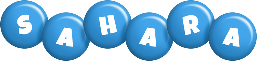Sahara candy-blue logo