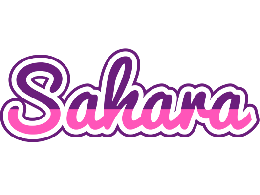 Sahara cheerful logo