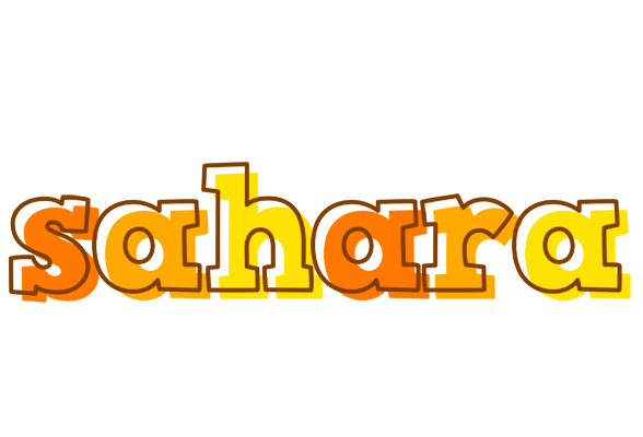 Sahara desert logo