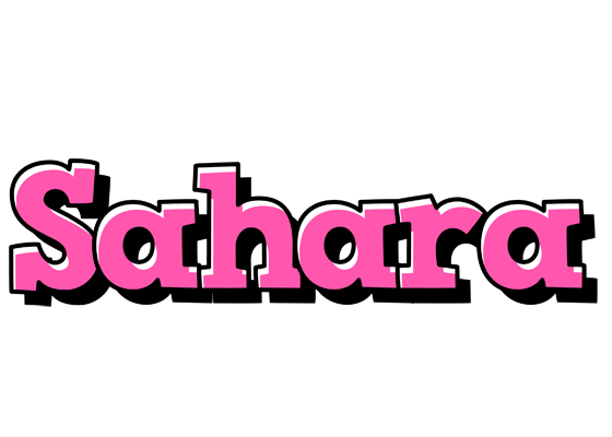 Sahara girlish logo