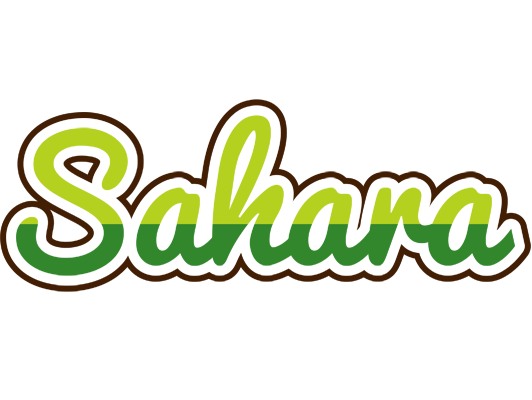 Sahara golfing logo