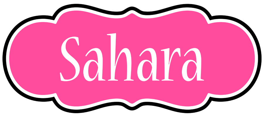 Sahara invitation logo