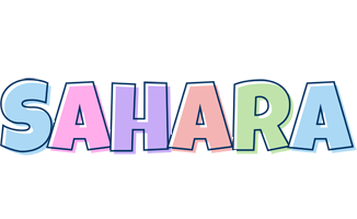 Sahara pastel logo