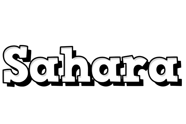 Sahara snowing logo