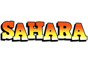 Sahara sunset logo