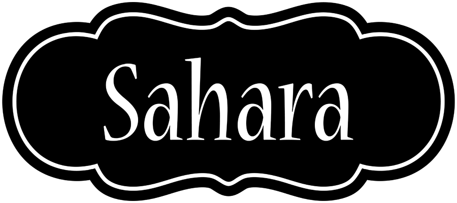 Sahara welcome logo