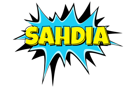 Sahdia amazing logo