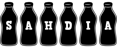 Sahdia bottle logo