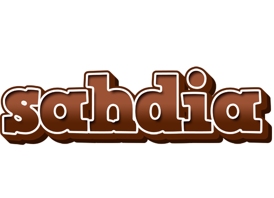 Sahdia brownie logo