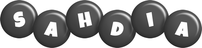 Sahdia candy-black logo
