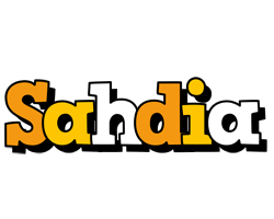 Sahdia cartoon logo
