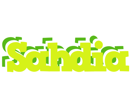 Sahdia citrus logo