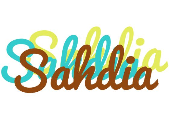 Sahdia cupcake logo