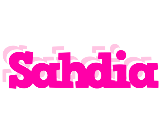 Sahdia dancing logo