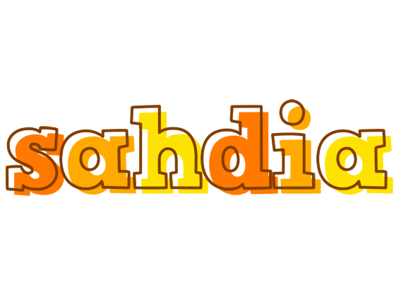 Sahdia desert logo