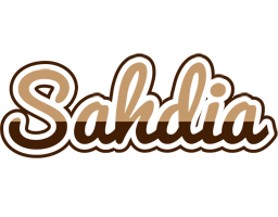 Sahdia exclusive logo