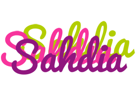 Sahdia flowers logo