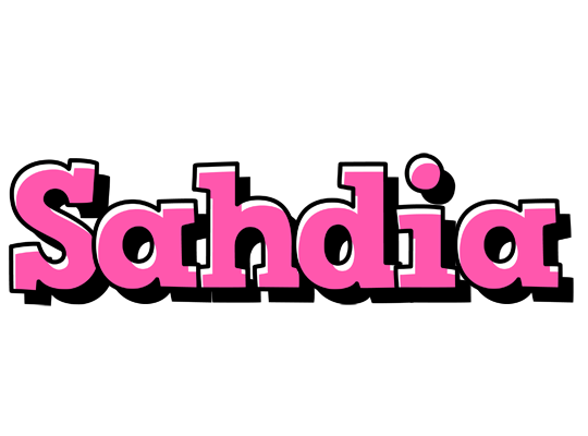 Sahdia girlish logo
