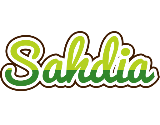Sahdia golfing logo